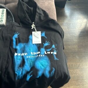 AELFRIC EDEN ABSTRACTION SHADOW PRINT HOODIE